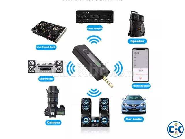 K35 Wireless Collar Microphone for Vlogging Interview Live | ClickBD image 3