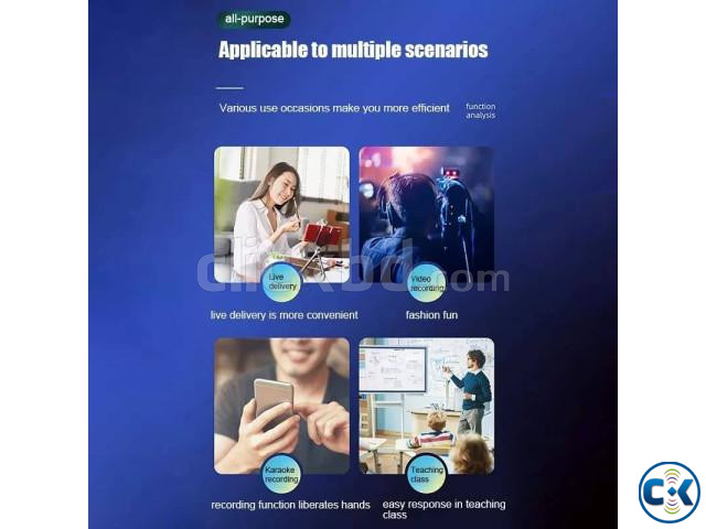 K35 Wireless Microphone price in Bangladesh | ClickBD image 3