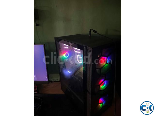 MONTECH X3 GLASS Mid Tower White ATX Gaming Desktop Casing | ClickBD image 4