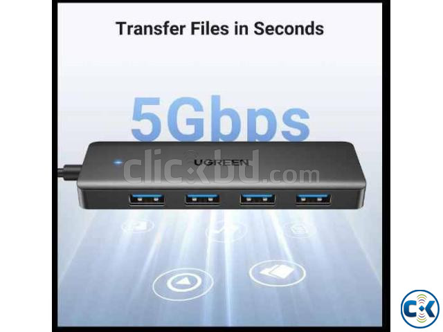 UGREEN 4-Port USB 3.0 Hub High-Speed 5Gbps USB Hub | ClickBD image 4