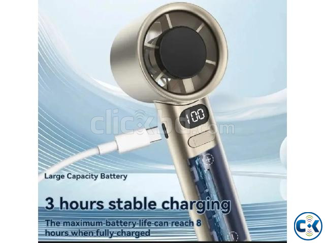 Rechargeable Mini Portable Fan price in Bangladesh | ClickBD image 5