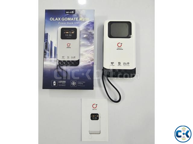 OLAX GoMate M200 Dual-Engine WiFi 6 Router 22.5W Power Ba | ClickBD image 2