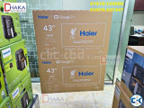 Haier 43 inch 43S85GUX QLED 4K Google Smart TV Official
