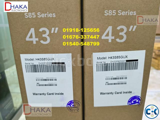 Haier 43 inch 43S85GUX QLED 4K Google Smart TV Official | ClickBD image 2