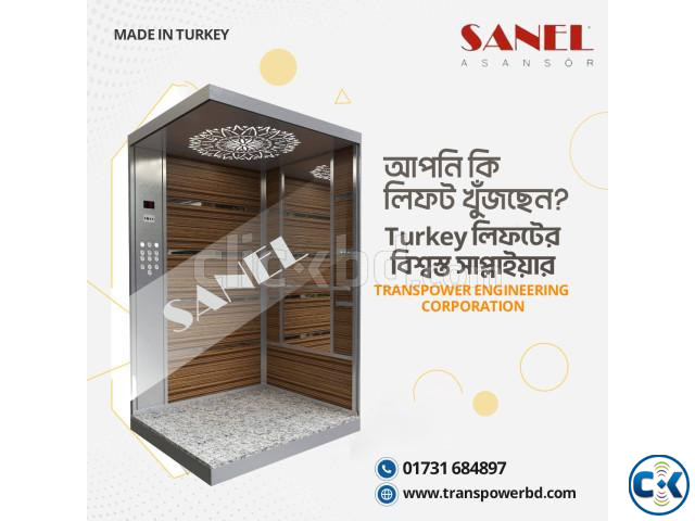 Turkey 630kg 8 Person Passenger Lift Price in Bangladesh | ClickBD image 3