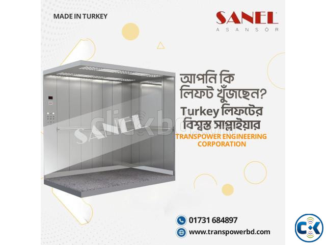 Sanel 2000 Kg Passenger Elevator Brand Sanel-Turkey | ClickBD image 4