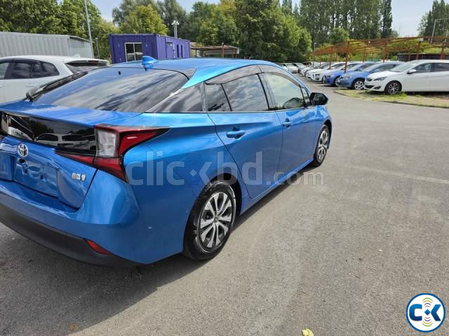 Toyota Prius 2021 Blue colour 1800cc Patrol Hybrid Automatic | ClickBD image 2