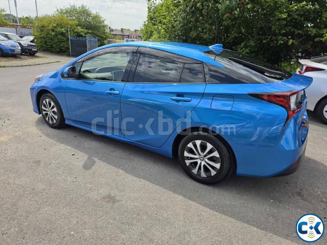 Toyota Prius 2021 Blue colour 1800cc Patrol Hybrid Automatic | ClickBD image 3