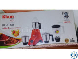 Kiam BL-1000 4 in 1 Mixer Grinder 750W Almost New