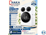 Haier HW140-BD14697WU1 Multiwash Washing Machine 12 1 1 KG