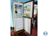 Sansui Double-Door Refrigerator Premium Red Glass Finish