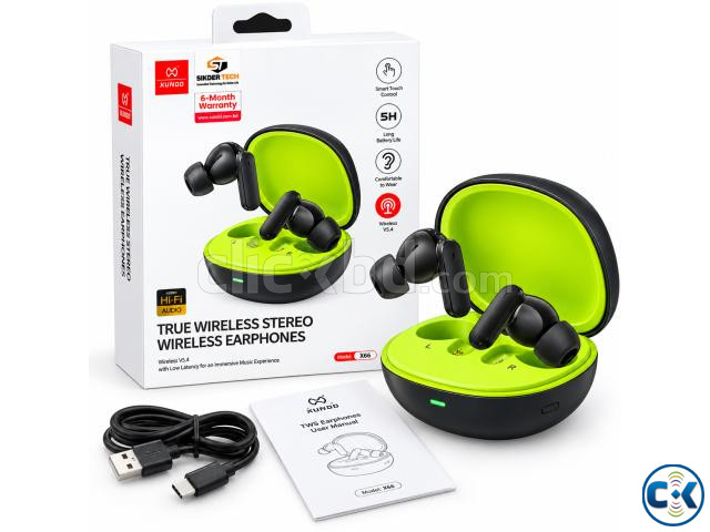 XUNDD X66 True Wireless Stereo Earphones 6 Month Warranty | ClickBD image 3