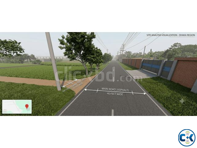 Land near Hemayetpur savar dhaka price in Bangladesh | ClickBD image 2