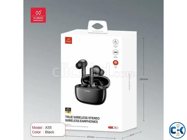 XUNDD X55 True Wireless Stereo In-Ear Bluetooth Earphones | ClickBD image 5