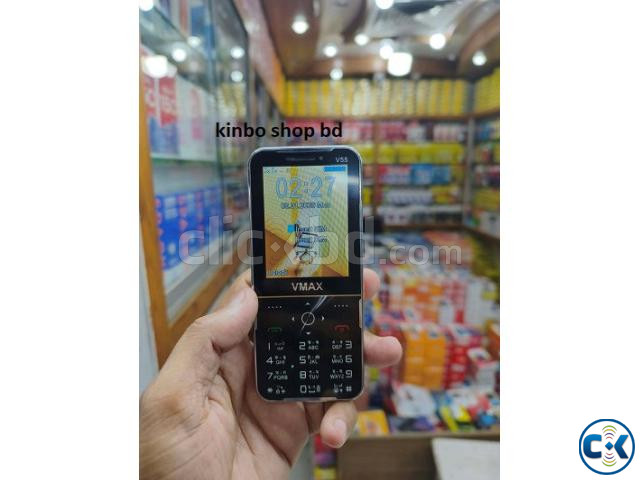 Vmax V55 pro Max Button Mobile Dual Sim price in Bangladesh | ClickBD image 2