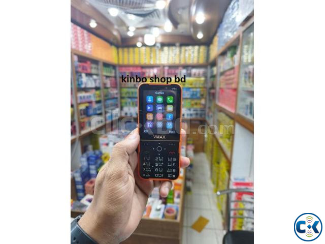 Vmax V55 pro Max Button Mobile Dual Sim price in Bangladesh | ClickBD image 4
