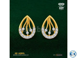Certified Diamond Earring 0.12ct Diamond ROY DIAMOND