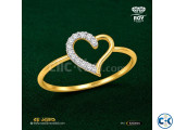 Love Diamond Rings for Women 0.04ct 18K ROY DIAMOND