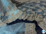 Exclusive Muslin Organza Saree - MO-028