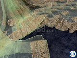 Exclusive Muslin Organza Saree - MO-024