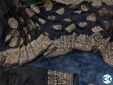 Exclusive Muslin Organza Saree - MO-027