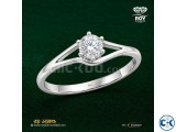 Single Stone Silver Diamond Rings 0.60ct ROY DIAMOND