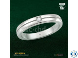 Buy 925 Silver Rings For Men 0.03ct ROY DIAMOND