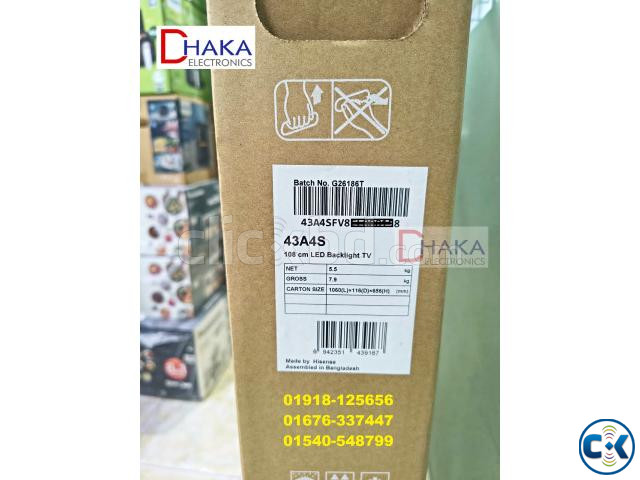 Hisense 43 inch 43A4S Direct LED FHD Smart TV Official | ClickBD image 2