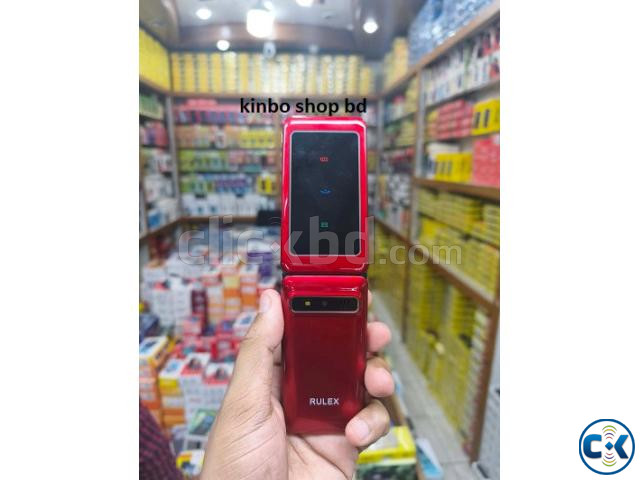 Rulex RM26 Folding Button Mobile Dual Sim | ClickBD image 5