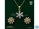 Premium Diamond Pendant Set 0.20ct Diamond ROY DIAMOND