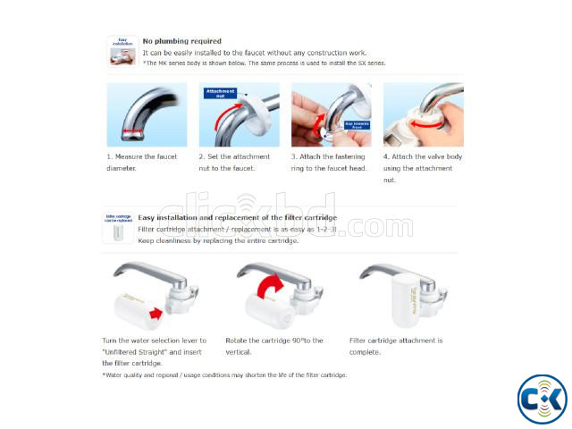 Torayvino MK 303-EG Water Purifier Made In Japan | ClickBD image 2