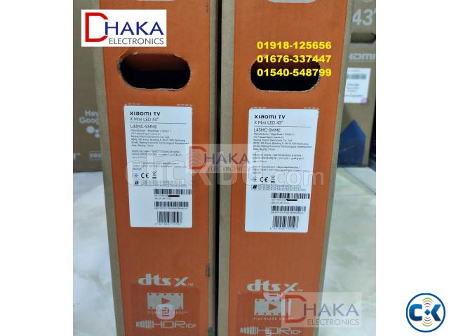 Xiaomi TV X Mini LED 43 Inch QD-Mini LED 4K Google TV | ClickBD image 2