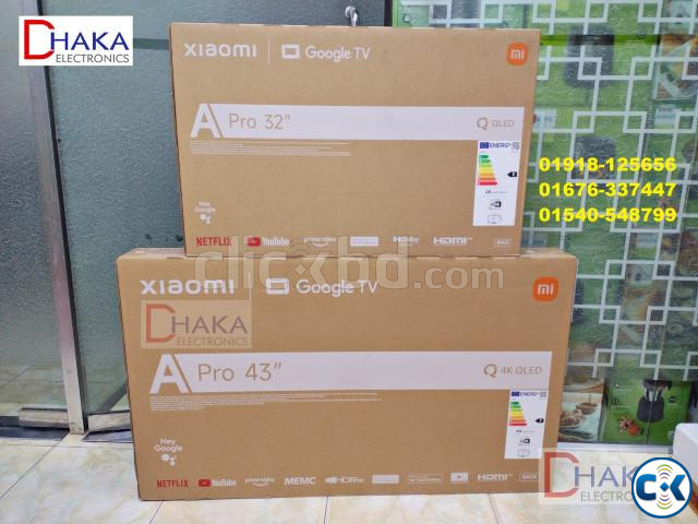 Xiaomi 32 inch L32MB-APME A Pro 2026 QLED Smart Google TV | ClickBD image 2