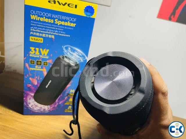 AWEI Y669 31W Waterproof Bluetooth Speaker Box Included | ClickBD image 2