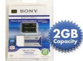 Memory Stick Pro Duo Sony 2GB