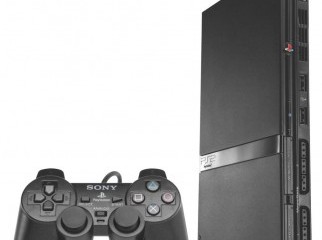 Sony Playstation 2 Black Slim