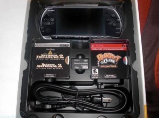 PSP 3000 black very cheap with loads of things
