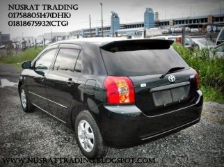 BOOKING GOING ON....TOYOTA RUNX BLACK NUSRAT TRADING BOOKING GOING ON....TOYOTA RUNX BLACK NUSRAT TRADING