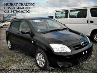 BOOKING GOING ON....TOYOTA RUNX BLACK NUSRAT TRADING BOOKING GOING ON....TOYOTA RUNX BLACK NUSRAT TRADING