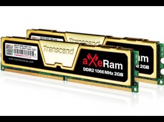 4Gb Transcend aXeRam PC2-8500 DDR2 1066MHz