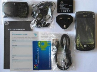 Spice Mi300 Android 2.1 Ready Brand-new. Spice Mi300 Android 2.1 Ready Brand-new.