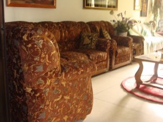 Sofa Set Shagoon Wood