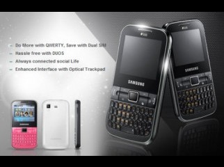 SAMSUNG CHAT 322 8GB - DUAL SIM SAMSUNG CHAT 322 8GB - DUAL SIM