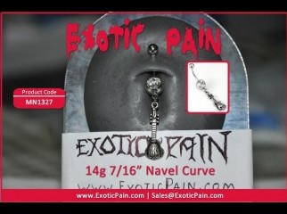 Navel Curve for Navel Piercing MN1327