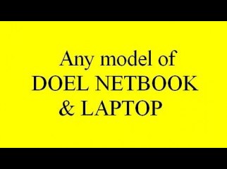 Stock limited Any model of DOEL NETBOOK LAPTOP
