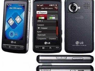 LG KS660 5MPX Camera Touch Screen DUAL SIM LG KS660 5MPX Camera Touch Screen DUAL SIM