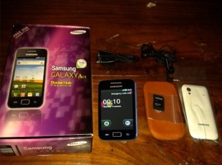 samsung gslaxy ace with waranty 11 month. 12 days use. samsung gslaxy ace with waranty 11 month. 12 days use.