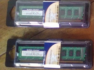 4gb DDR3 Ram Super Talent 2x2gb