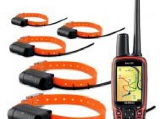 GARMIN ASTRO 320 + 5 DC 40 COLLAR DOG TRACKING COLLARS.