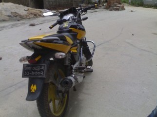 urget pulsar for sale white engine